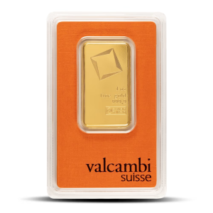 1 oz Gold Bar — .9999 fine